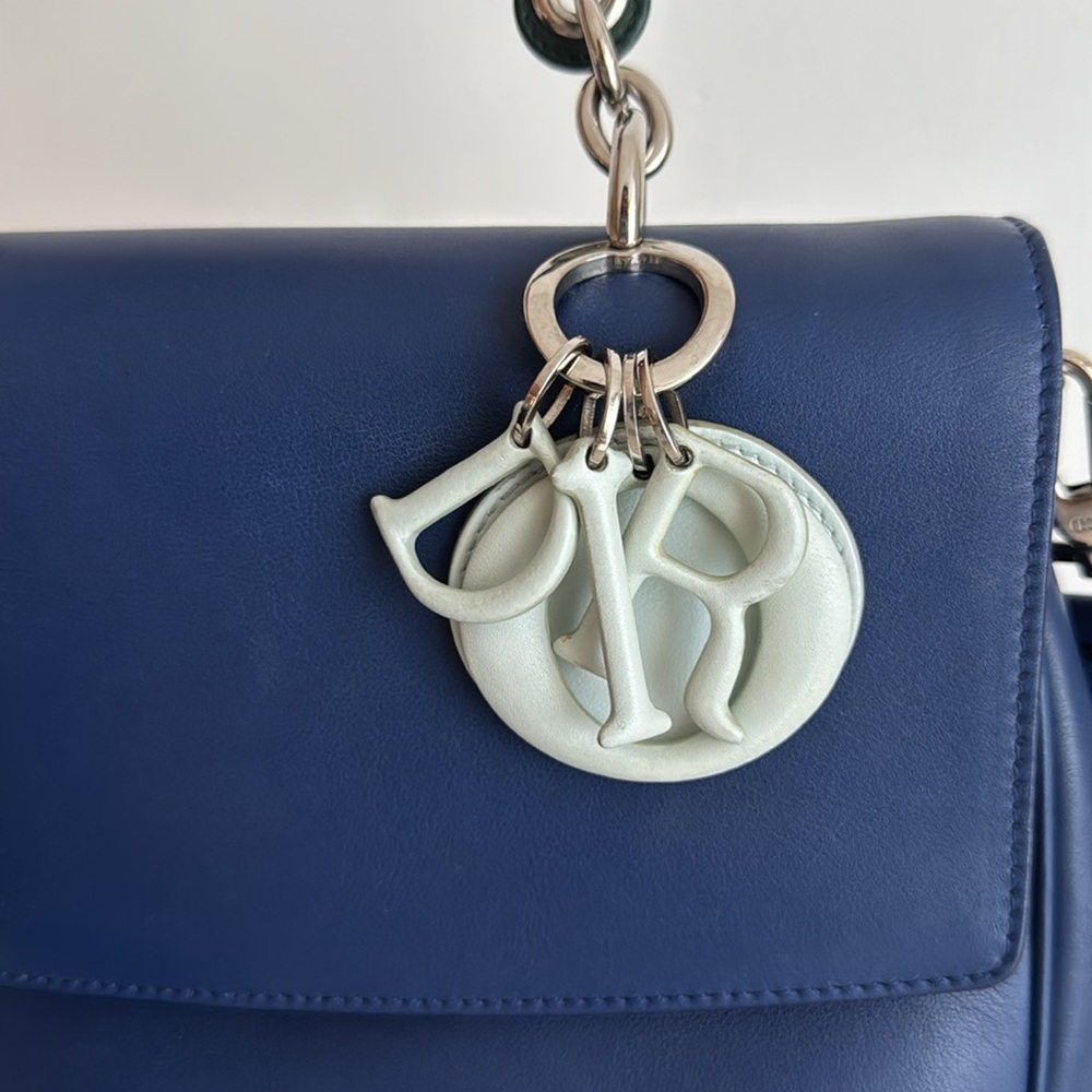 ❌SOLD❌Christian Dior Multicolor Leather Flap Top Handle Bag with Crossbody Strap - Picture 3 of 16